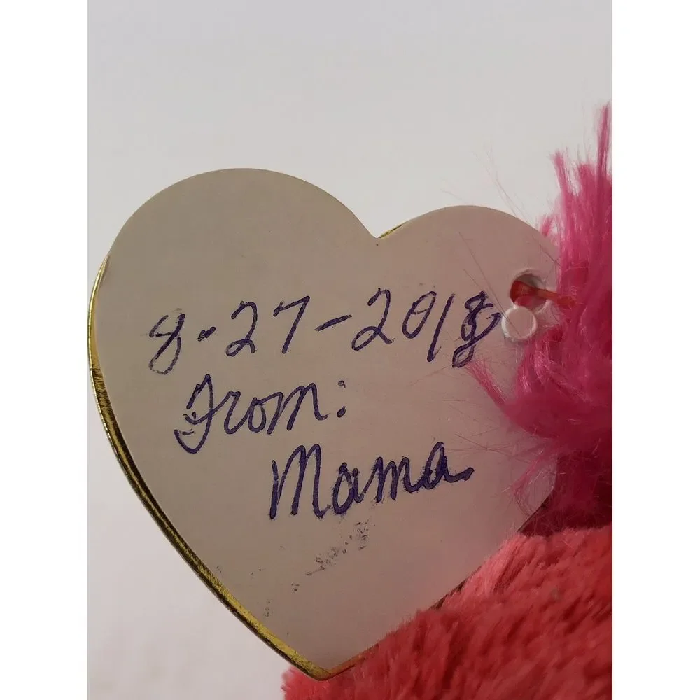 2018 TY Beanie Boos Collectible Figure Gilda Flamingo With‎ Tag